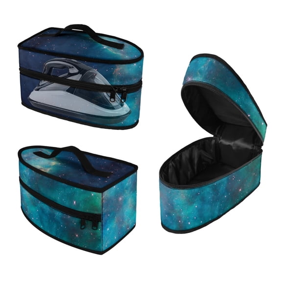 HELLHERO Starry Sky Travel Steamer Carrier Bag Compatible with Most Iron Portable Iron Case, Case Only