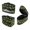 thumbnail image 1 of HELLHERO Steam Iron Carrying Case Portable Travel Steamer Carrier Bag with Zipper Compatible with Full-Size Irons and Accessories Gold Four-Leaf Clover Pattern, Case Only, 1 of 6