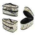 thumbnail image 1 of HELLHERO Steam Iron Storage Bag Zipper Portable Travel Iron Organizer Lemons Pattern, Bag Only, 1 of 6