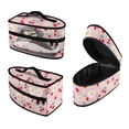 thumbnail image 1 of HELLHERO Steamer Storage Bag Zipper Cherry Daisy Protective Portable Travel Steamer Carrier Bag, Case Only, 1 of 6