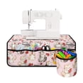 thumbnail image 1 of HELLHERO Storage Bag Sewing Machine Mat Easy to Clean Sewing Accessories for Mom Wife Present Travelling and Sewing Classes, Christmas Cat, 1 of 5