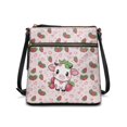 thumbnail image 1 of HELLHERO Strawberries PU Leather Crossbody Purse for Ladies Ladies Crossbody Shoulder Bag, Stylish Easy to Carry Crossbody Shoulder Purse Fashion for Dating Travel, 1 of 7