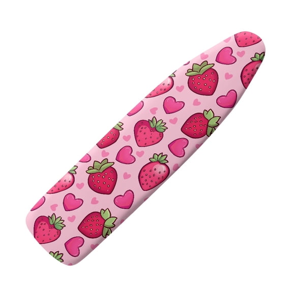 HELLHERO Strawberries Pattern Ironing Board Cover, 15x54 Inches Polyester - Iron Table Cover for Sewing Room, Design Studio, Hobby Space
