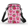 thumbnail image 1 of HELLHERO Strawberries Women Crossbody Bag Double-layer Adult for Casual Use 4.33"x1.97"x7.09", 1 of 7