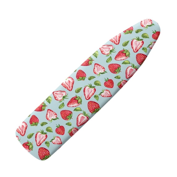 HELLHERO Strawberry Pattern Design Ironing Board Cover Durable Soft Fabric Elastic Edge Iron Board Cover Replacement Ironing Board Cover(Not Heat Resistant)