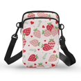 thumbnail image 1 of HELLHERO Strawberry Pattern Polyester Crossbody Bag Adjustable Strap Outdoor Holiday Travel Adjustable Shoulder Strap, 1 of 7
