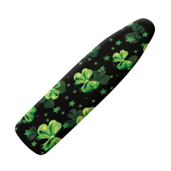 HELLHERO Stretchy Home Ironing Board Cover, Clover Print Ironing Board Cover Protector, Comfortable Soft Ironing Protector for Ironing Board, Scorch Resistant and Dustproof