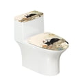 thumbnail image 1 of HELLHERO Stylish Bathroom Toilet Cozy Set Stretch Universal for Indoor Home, 1 of 8
