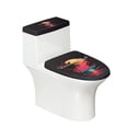 thumbnail image 1 of HELLHERO Stylish Gifts Toilet Seat Covers Set Adjustable Fits All Toilet Shapes for Bathroom, 1 of 8