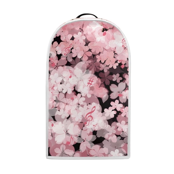 HELLHERO Stylish Kitchen Accessories Multifunctional Polyester for Home Kitchen Indoor, Cherry Blossoms with Music Notes