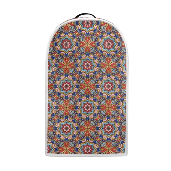 HELLHERO Stylish Kitchen Blender Dust Covers for Protects Against Scratches Polyester Protective Case, Geometric Floral