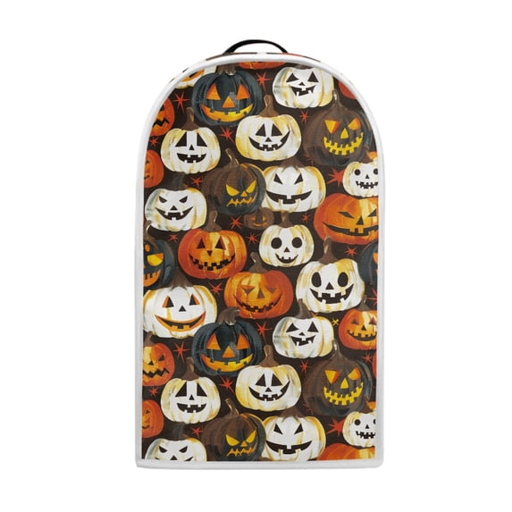 HELLHERO Stylish Protective Case Waterproof Mixer Blender Cover for Kitchen Home, Smiley Pumpkin