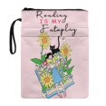thumbnail image 1 of HELLHERO Sunflower Book Club Gifts Polyester Book Cover for Fater 11.42 x 8.66 Inch for Prayer Outdoor Study Washable, 1 of 8