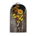 thumbnail image 1 of HELLHERO Sunflower Butterfly Design Kitchen Blender Dust Covers 1pc Polyester 15.94"H x 9.45"L x 7.28"W for Kitchen Reusable, 1 of 6