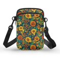 thumbnail image 1 of HELLHERO Sunflower Crossbody Sling Bags Polyester 2 Layers Crossbody Bags for Daily Use, 1 of 7