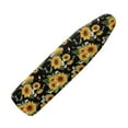thumbnail image 1 of HELLHERO Sunflower Dragonfly Ironing Board Cover Standard Size 15x54, Thick Padding Elastic Edge Resist Scorching and Staining Heavy Duty Padded Iron Board Covers, 1 of 5