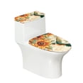 thumbnail image 1 of HELLHERO Sunflower Hummingbird Polyester Bathroom Toilet Cozy Set for Bathroom Home Holiday Toilet Lid Dust Cover Set with Soft Pack of 2, 1 of 4
