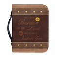 thumbnail image 1 of HELLHERO Sunflower PU Leather Bible Cover, Large Capacity Zipper Bible Carrier with Handle, for Church Prayer and Daily Study, 1 of 12