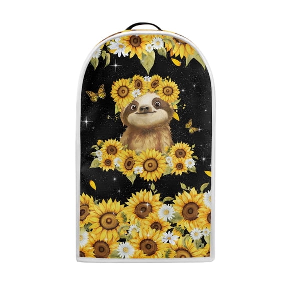 HELLHERO Sunflower Puppy Coffee Machine Dust Cover with Stylish Multifunctional Polyester