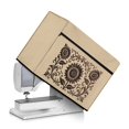thumbnail image 1 of HELLHERO Sunflower Vine Pattern Sewing Machine Cover with Tote Handle Universal Easy to Store Ideal Gifts for Women, 1 of 9