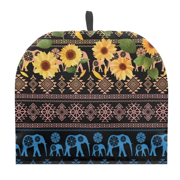 HELLHERO Sunflowers Teapot Dust Cover Insulation Dust Proof Warming & Insulating for Mom