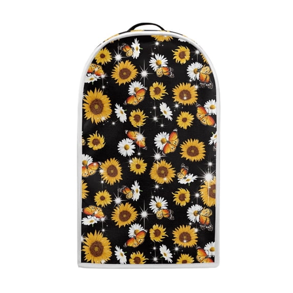 HELLHERO Sunflowers and Daisies Univesal Mixer Cover with Foldable Handle Protects Blenders Processors Home Kitchen