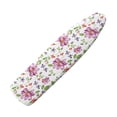 thumbnail image 1 of HELLHERO Table Top Ironing Board Cover Protector 15x54 Inch Iron Board Cover Soft and Comfortable Hook and Loop Elastic Edge, Merry Christmas Watercolor Mixed Floral, 1 of 6