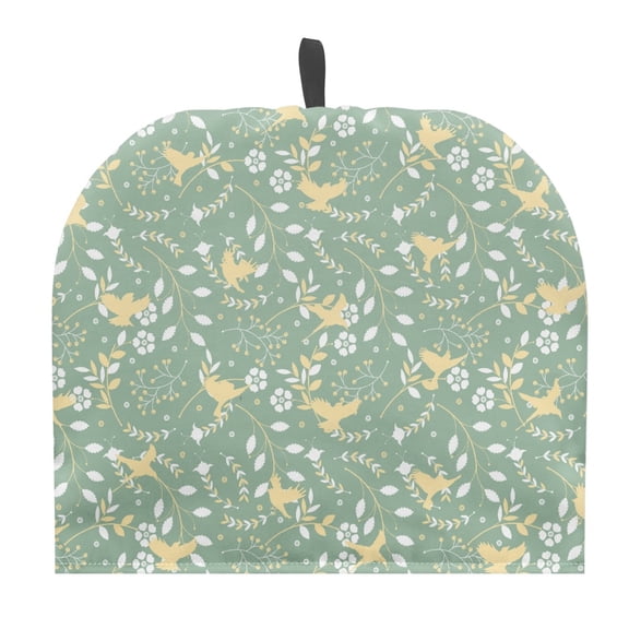 HELLHERO Tea Cozies Covers Creative Polyester Canvas Keep Warm Easy to Clean for Gift, Leaves