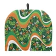 thumbnail image 1 of HELLHERO Tea Cozies Covers Keep Warm Polyester Canvas Insulating Keep Tea Warm Dust Proof for Novelty Gift Spiral Waves, 1 of 8