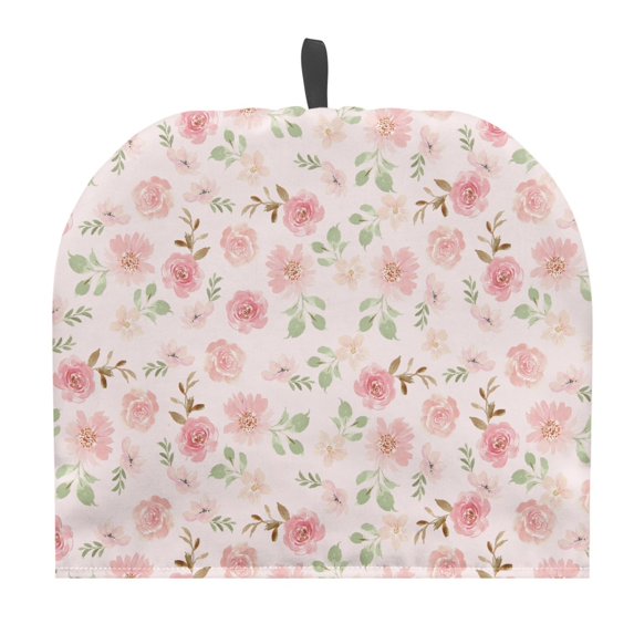 HELLHERO Tea Cozies Covers Polyester Canvas Keep Warm Kitchen 1Pcs, Rose Pattern