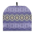 thumbnail image 1 of HELLHERO Teapot Cover Portable Polyester Canvas Warming & Insulating Dust Proof for Gift, Geometric Folk Pattern, 1 of 5