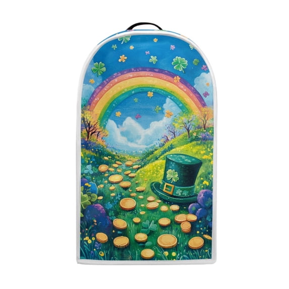 HELLHERO There is only one dust cover Blender Cover with Kitchen Appliance Protections Polyester Kitchen Blender Dust Covers, Rainbow Clover Field