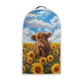 thumbnail image 1 of HELLHERO There is only one dust cover Blender Covers with Thickened Polyester Mixer Blender Cover Highland Cow Sunflower, 1 of 6