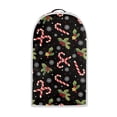 thumbnail image 1 of HELLHERO There is only one dust cover Kitchen Accessories Multifunctional Polyester for Kitchen Home, Candy Cane Snowflake Pattern, 1 of 6