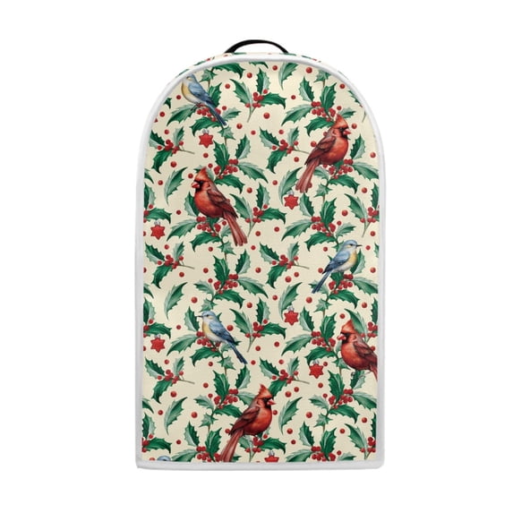 HELLHERO Thickened Mixer Cover There is only one dust cover Stylish for Kitchen Use(Red Bird Pattern)