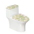 thumbnail image 1 of HELLHERO Toilet Cover Set 17"x21" Soft Washable for Bathroom Accessories Cartoon Rabbit, 1 of 6