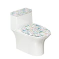 thumbnail image 1 of HELLHERO Toilet Seat Protector for Elastic Bottom Elastic Fabric Stretch Easy to Install Stretchy Fabric Adjustable Elastic Installation Adds Holiday Charm, 1 of 7