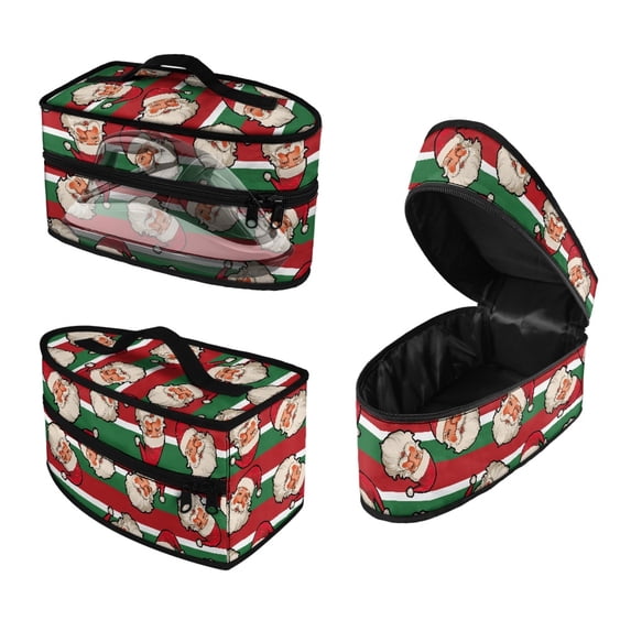 HELLHERO Travel Steamer Carrier Bag Santa Claus, Most Iron Lightweight Travel Iron Organizer(Case Only)