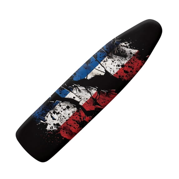 HELLHERO Tricolor Splatter Effect Ironing Board Cover Elastic Edge Washable Polyester Fiber Fabric(Not Heat Resistant)