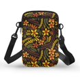 thumbnail image 1 of HELLHERO Tropical Floral Polyester Messenger Bag Women Adjustable Shoulder Strap Daily Commute or Casual Outings Adjustable Strap, 1 of 7