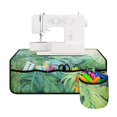 thumbnail image 1 of HELLHERO Tropical Palm Cover Sewing Machine Mat Organizer Fabric Polyester Lightweight Store Thread Small Scissors Sewing Accessories Dustproof, 1 of 5