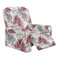 thumbnail image 1 of HELLHERO Tropical Plant Print Lazy Boy Chair Covers Slipcover 4 Piece Recliner Cover 1 Seat Extra Large Fitted Cover for Recliner Chair with Foot Rest, 1 of 8