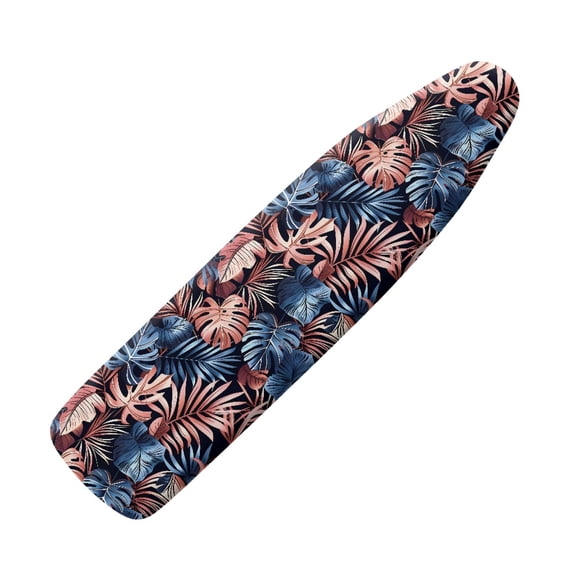 HELLHERO Tropical Plants Ironing Board Cover Replacement Breathable 3 Fasteners(Not Heat Resistant)