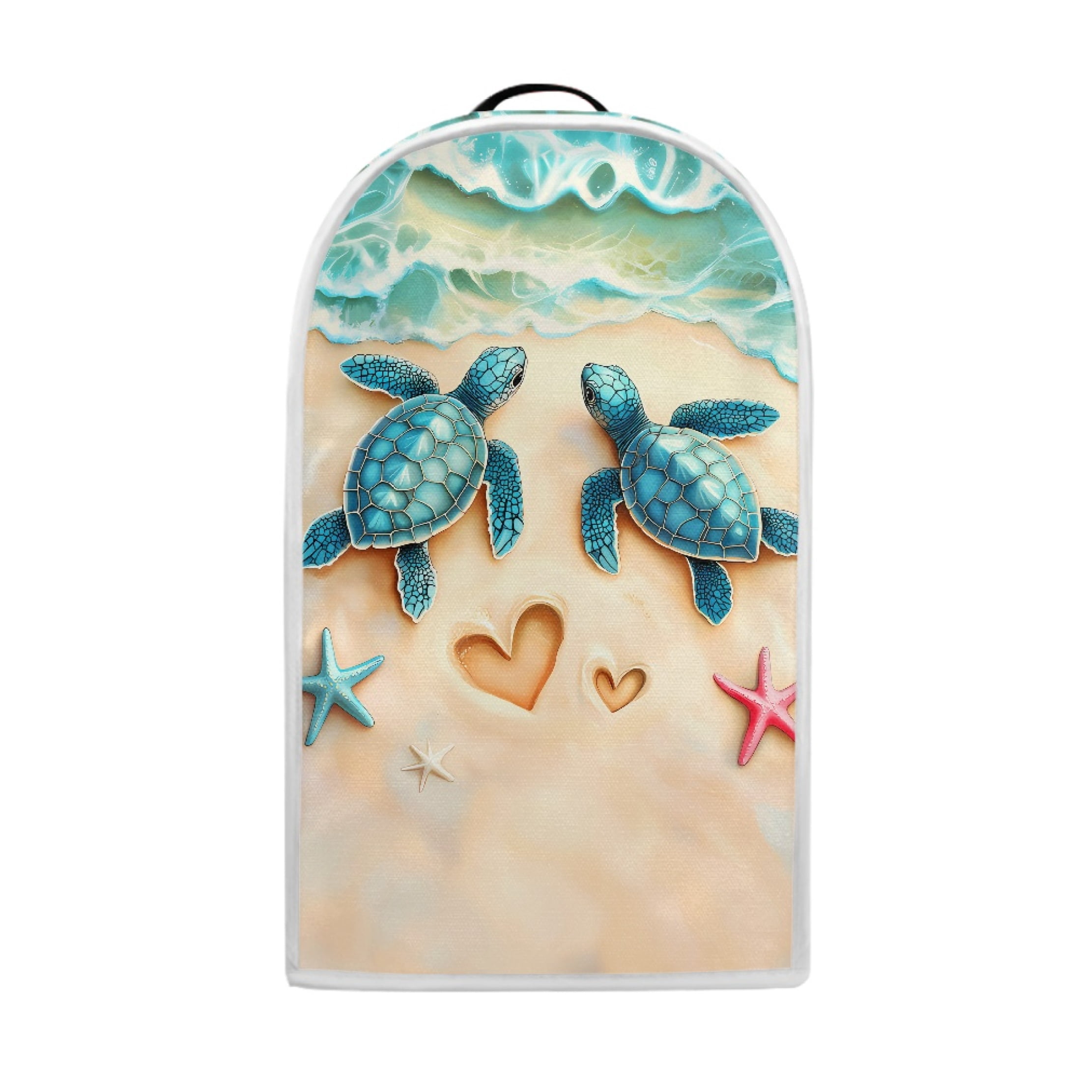 Turtle Computer Dust Cover HELLHERO Turtle Heart Pattern Coffee Machine Dust Cover, Proof Stain ...