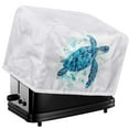 thumbnail image 1 of HELLHERO Turtle Print Toaster Cover 4 Slice, Waterproof Adjustable Bread Machine Cover, Polyester Dustproof Samll Kitchen Appliance Protector (12.4"x10.6"x8.2"), 1 of 8