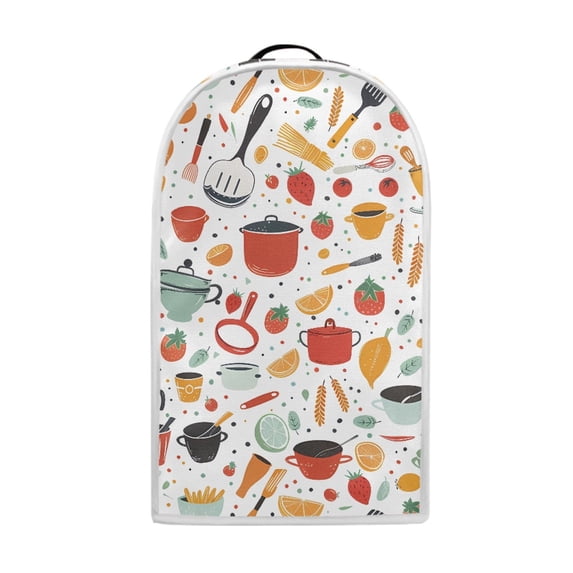 HELLHERO Univesal Dust Cover Strawberry Kitchenware Pattern for Washable Polyester Cover Protection