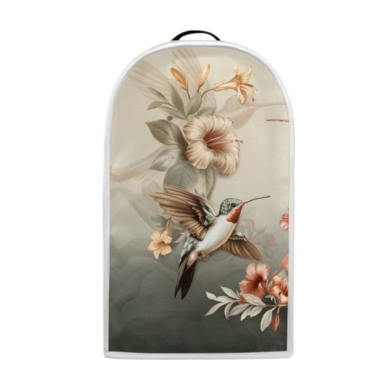 HELLHERO Univesal Food Processor Cover with Coffee Maker Protection Polyester Kitchen Accessories, Hummingbird Floral