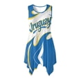 thumbnail image 1 of HELLHERO Uruguay Soccer Print Sleeveless Sundress for Cocktail Party Business Casual, Side Pockets Asymmetric Summer Sleeveless Dress, 1 of 8