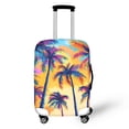 thumbnail image 1 of HELLHERO Vibrant Floral Confetti Luggage Cover Anti Abrasion Anti-aging Polyester Ammonia Travel Luggage Cover for Business Trip Airport Travel, 1 of 7