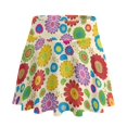 thumbnail image 1 of HELLHERO Vibrant Multi-Floral Polyester Spandex Golf Skorts with Built-in Shorts, 2 Side Pockets Flowy Active Skort for Tennis Yoga Daily Wear, 1 of 9